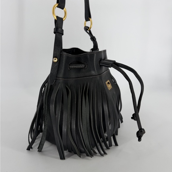 Dooney and Bourke Lulu Christa Drawstring Bucket Bag - Picture 7 of 11